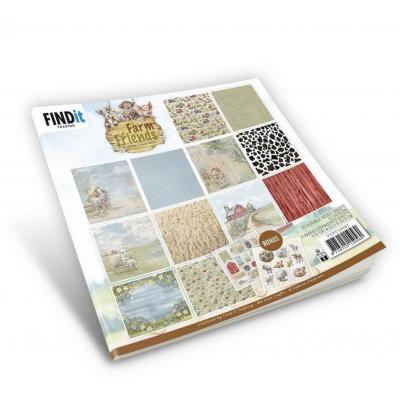 Find It Trading Yvonne Creations Farm Friends - Paper Pack